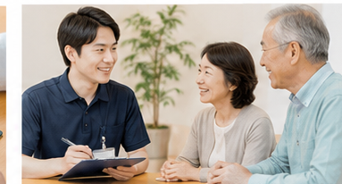 ご本人様・ご家族様との面談イメージ