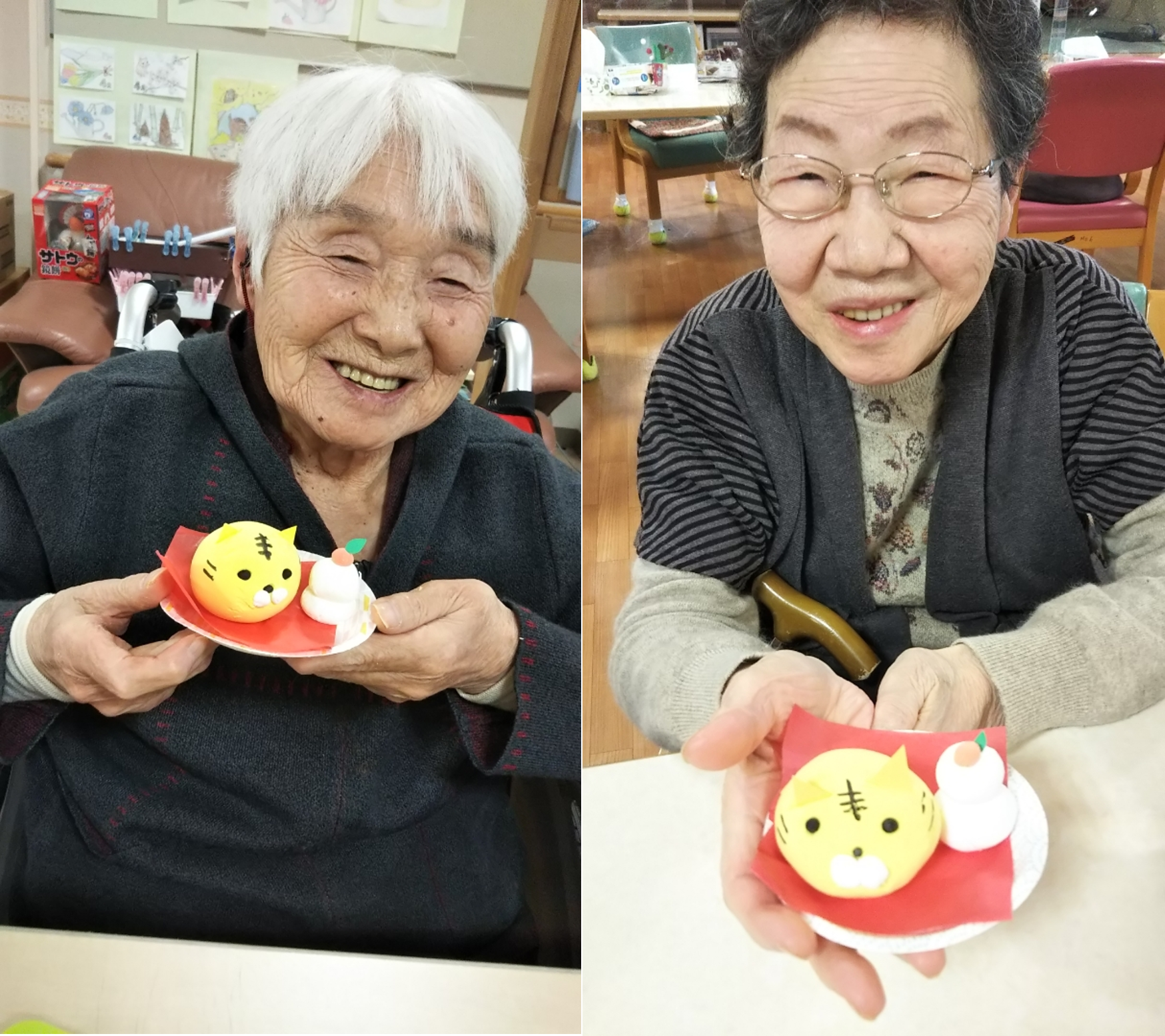 紙粘土での干支作り 株式会社東日本福祉経営サービス 新潟 東京 埼玉 千葉県内で有料老人ホーム デイサービス グループホーム等を運営