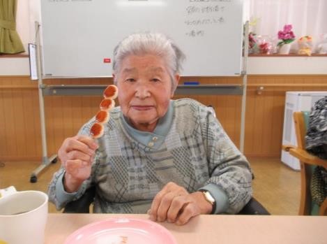 満開の桜より団子日和