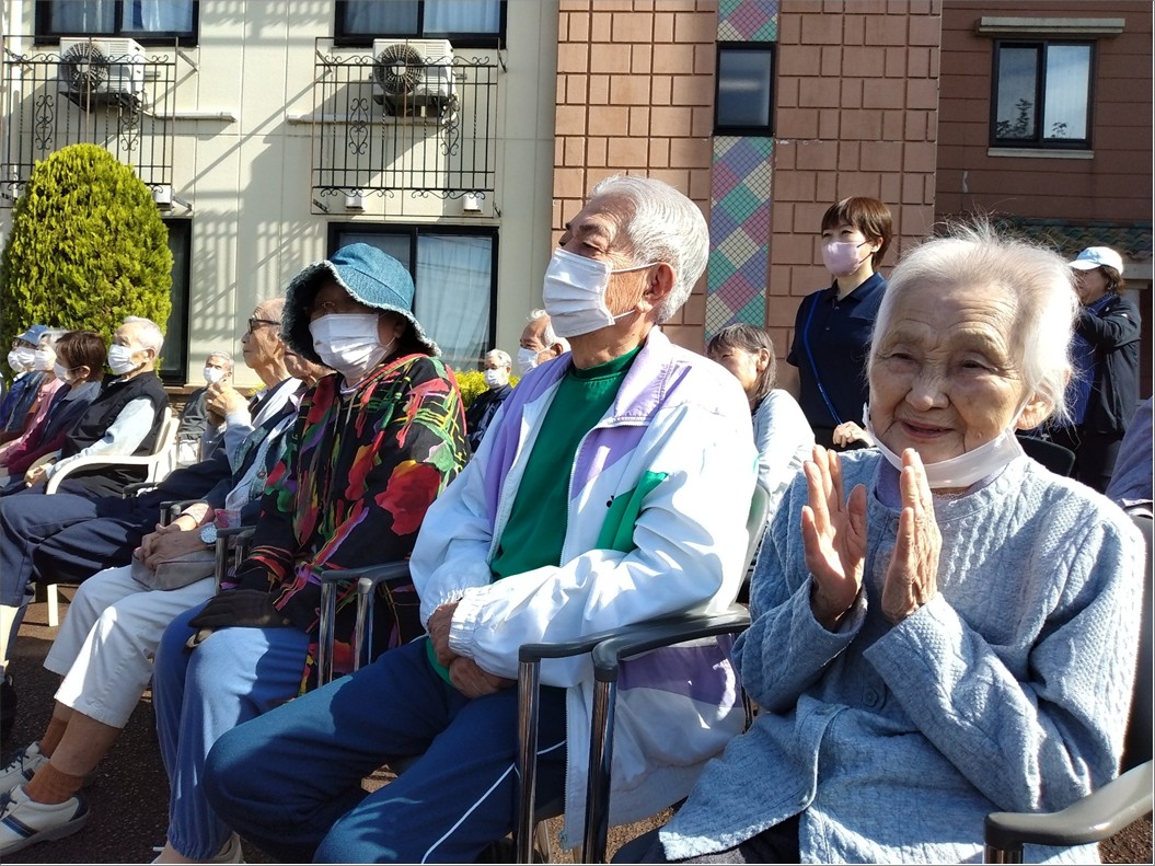 保育園児の和太鼓演奏