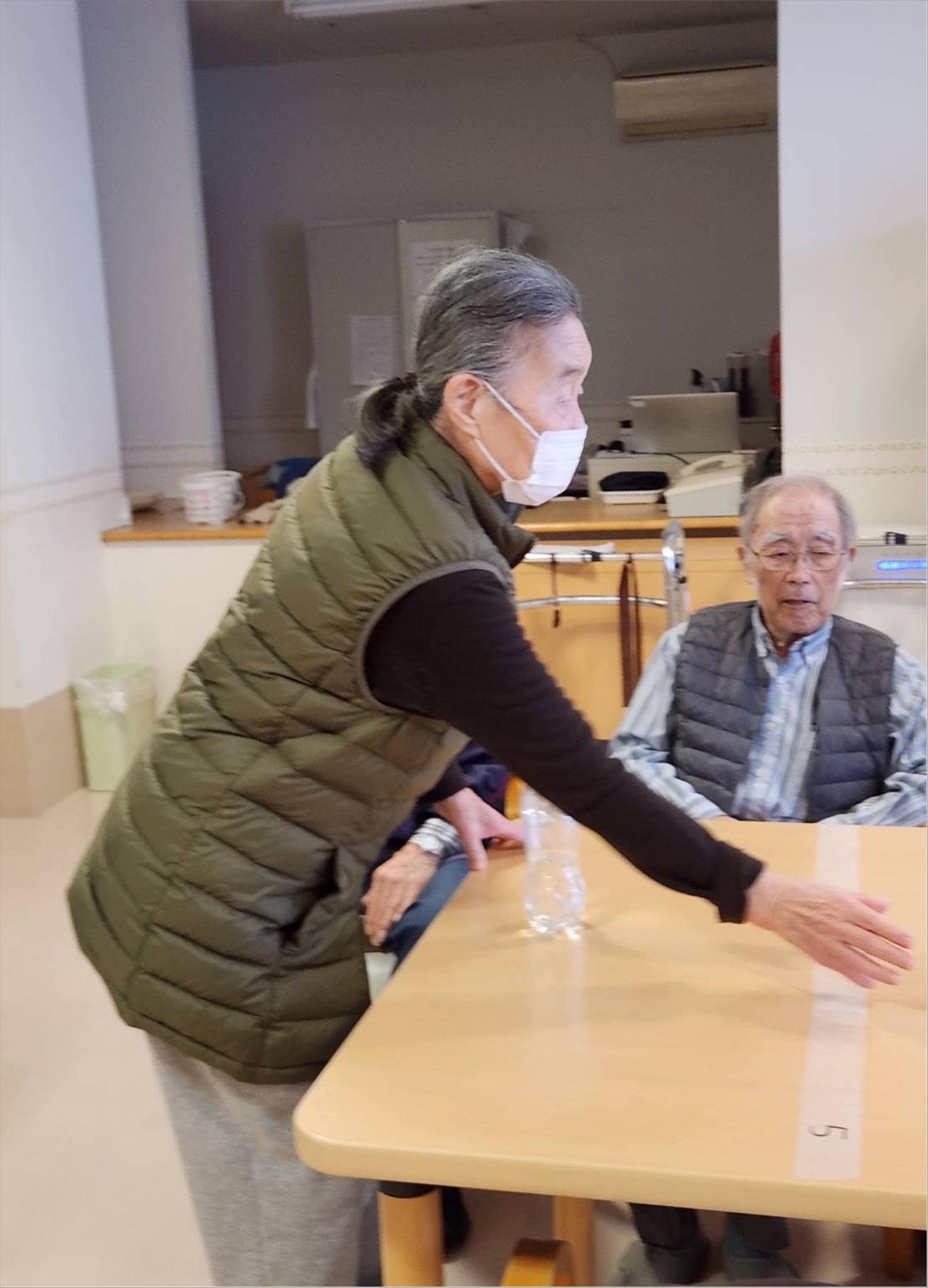 『ル・レーヴ狭山』の『ペットボトルカーリング』！！