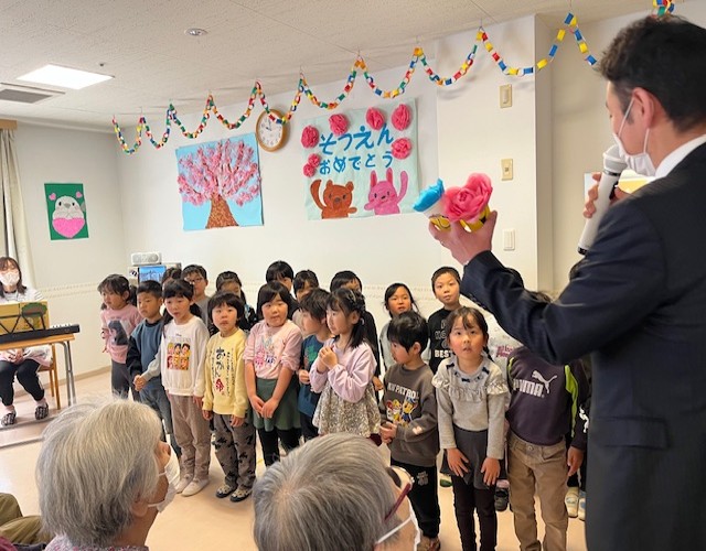 『卒園挨拶』！！