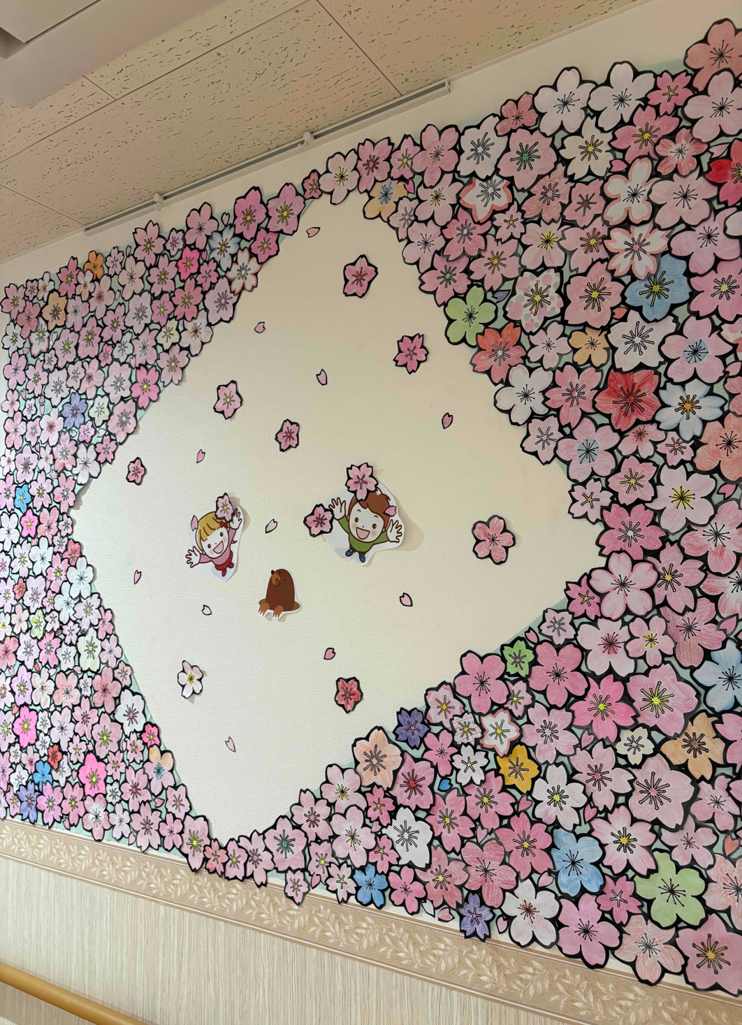 大人気！4月施設装飾