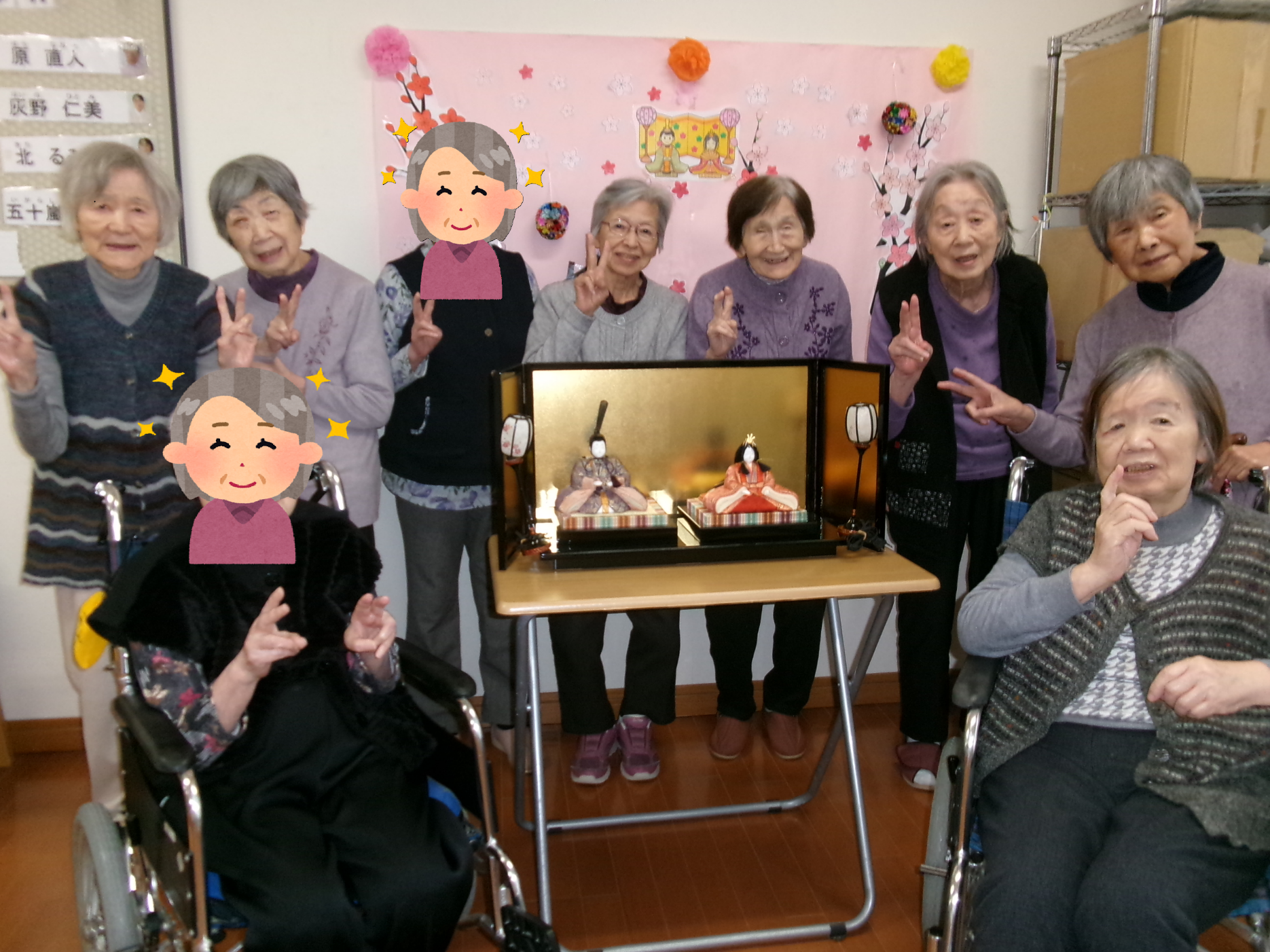 スミール向陽の🌸ひな祭り🌸