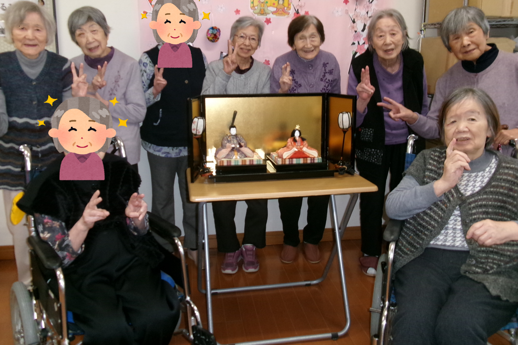 スミール向陽の🌸ひな祭り🌸