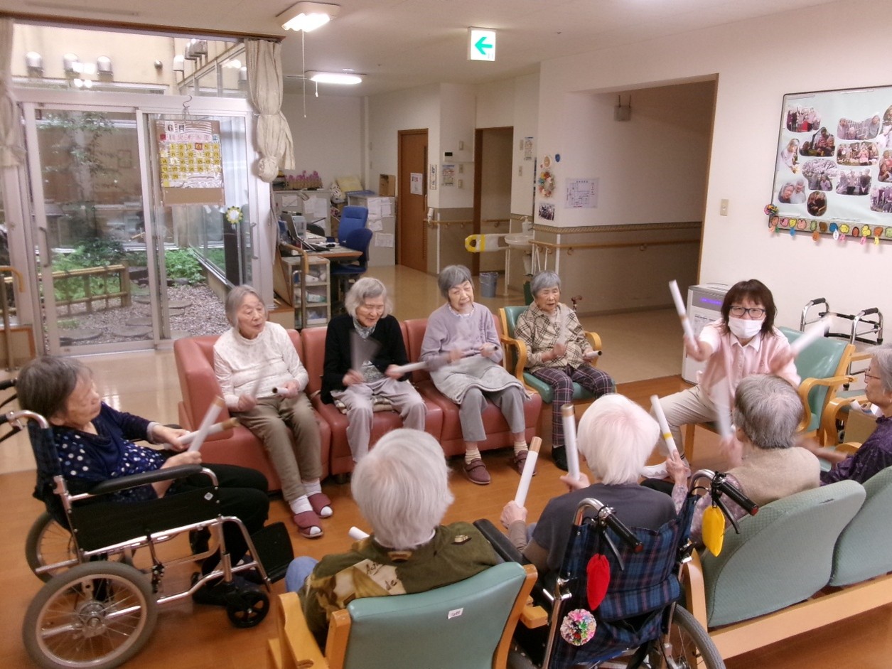 ご入居者様の日々の様子☀