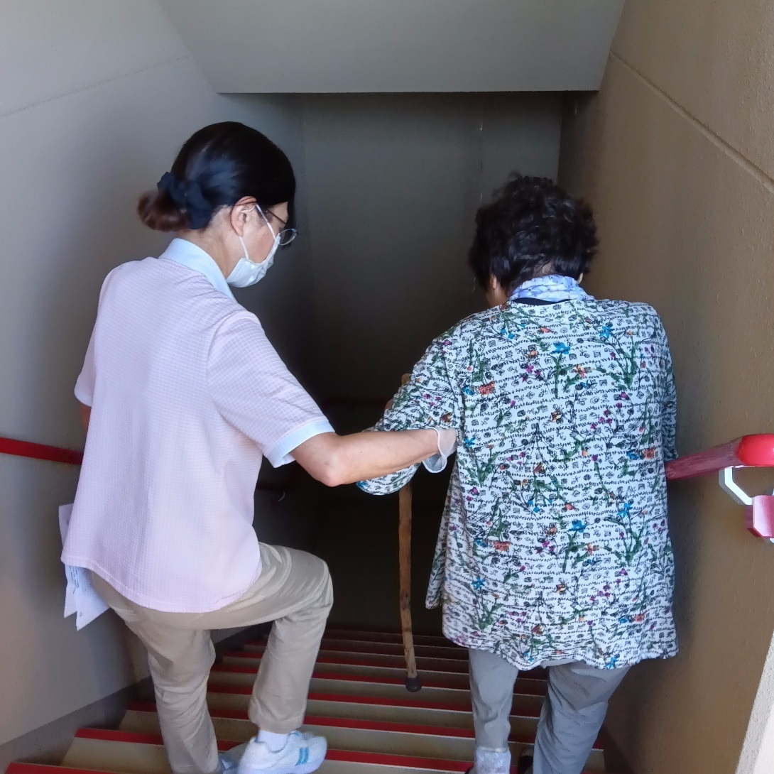 リーシェ亀田中島　消防訓練